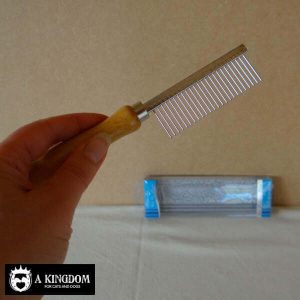 Professionele kam grof-getand