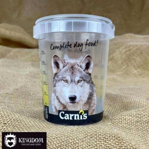 Carnis maatbeker voor de Carnis brokken