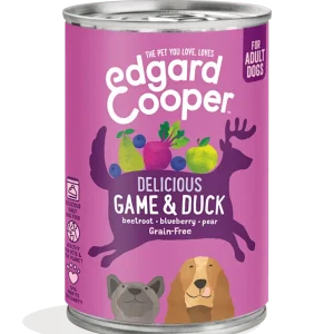 Edgard & Cooper Wild & Eend natvoer 6 x 400 gram