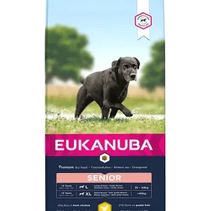 Eukanuba Caring Senior Large Breed Kip (bevat Glucosamine en Chondroïtine)