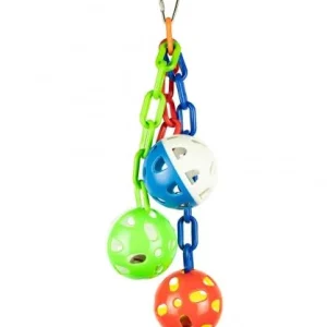 Speelgoed Chain Ball voor Kleine Vogels | Petlala | 32 X 13 cm
