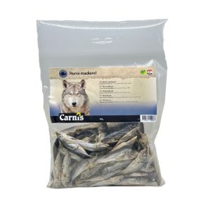 Carnis Horsmakreel 160g Gedroogde vissnack voor hond én kat