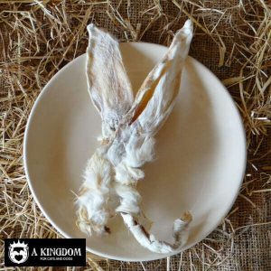 Carnis Konijnenoren gedroogd met vacht 150g