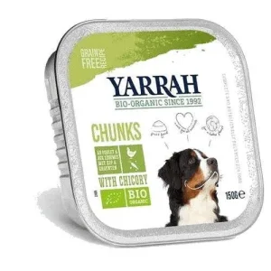 Yarrah Bio hondenvoer brokjes in saus