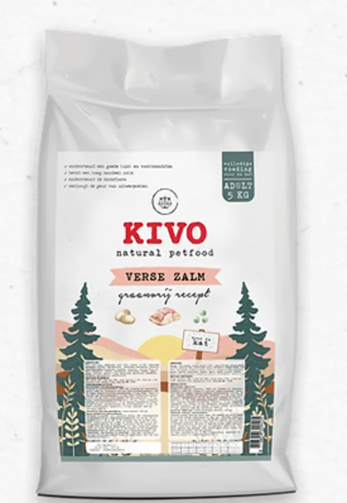 Kivo kat verse zalm 5 kilo - Afbeelding 2