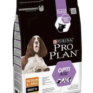 Pro Plan Medium en Large Adult 7+ met Optiage Kip